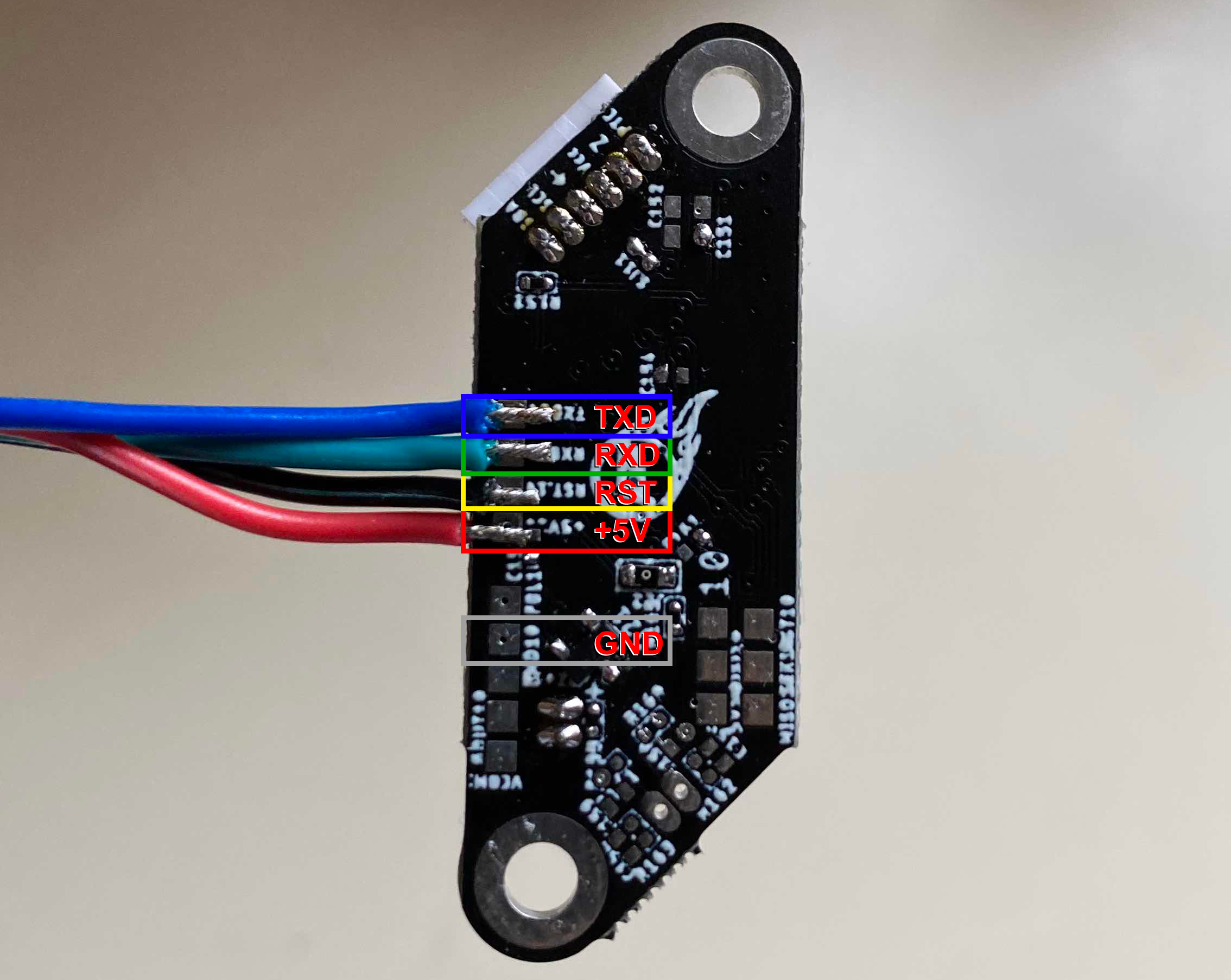 EasyPiezi UART Wiring