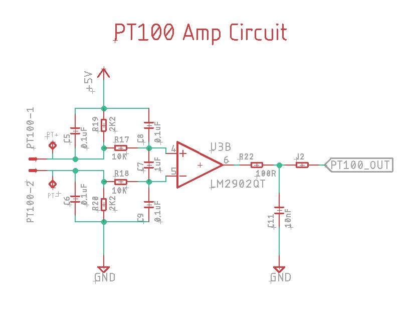 Circuit Diagram For Pt100 Temperature Sensor - Wiring View and Schematics Diagram